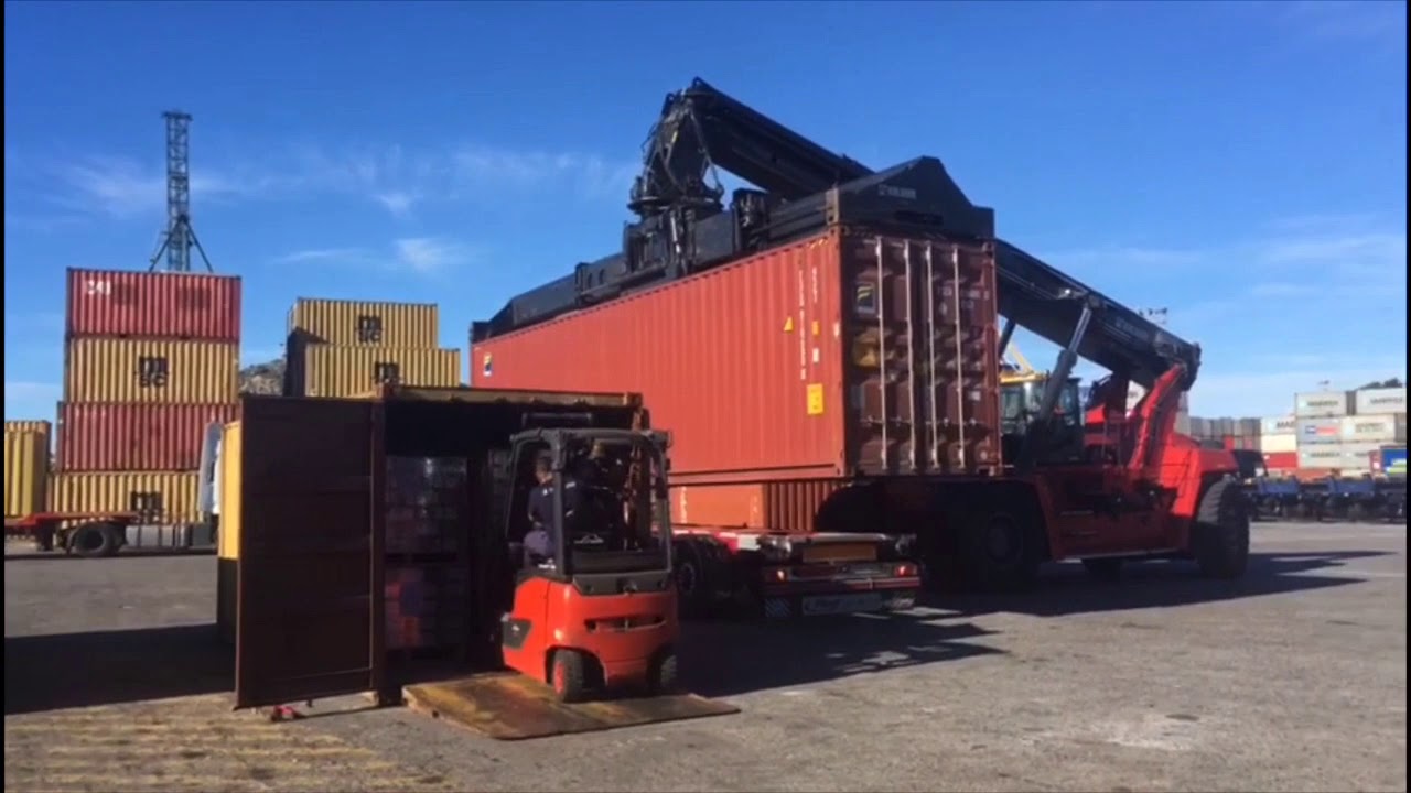 Carga Shipping Maritime Container Export Import - YouTube