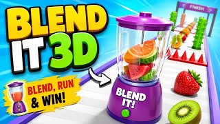 🥤 Blend It 3D Gameplay 🍓 Satisfying Fruit Blending Challenge #blendit3d #gaming screenshot 2