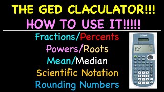 the ged calculator how to use it