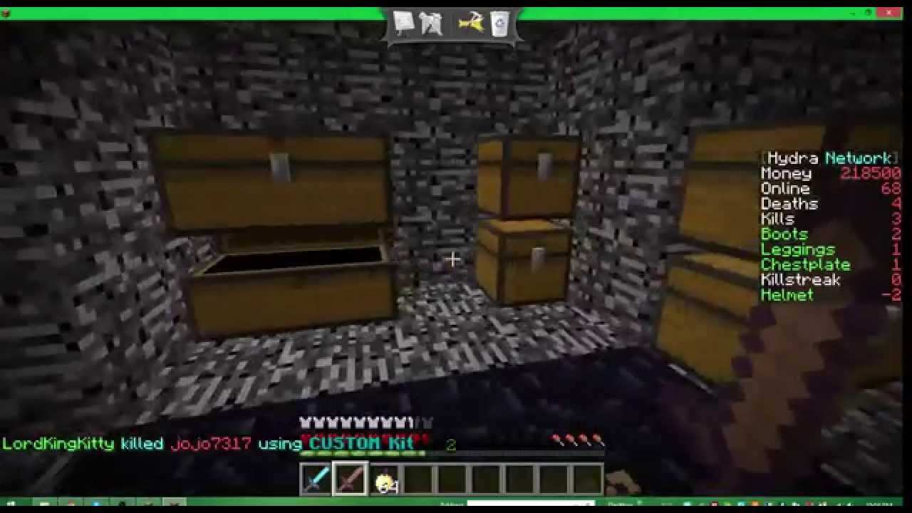 Hydra network pvp and factions!! - YouTube