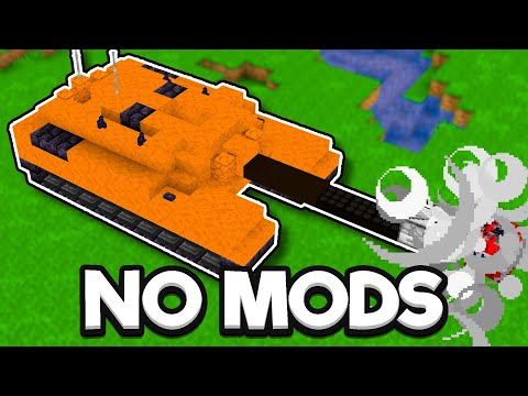 I Built A Minecraft Tank You Can Drive!