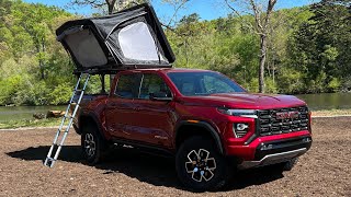 2023 GMC Canyon AT4X Review | Is it better than the Tacoma TRD Pro? 2023 Gmc Canyon At4x Off Road Test Mountain Course Redemption