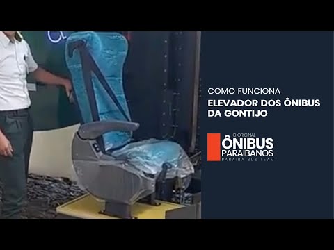 Acompanhe o funcionamento da plataforma elevatória dos novos ônibus da Gontijo