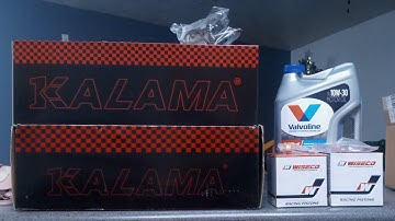 Parts Inspection and Plan to Rebuild a RZR 800 Using Kalama 833 Kit, Wiseco, Rev6, and More.