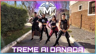 TREME AI DANADA / Oz Bambaz FT A Dama / Coreografía Mundo Maravilhoso