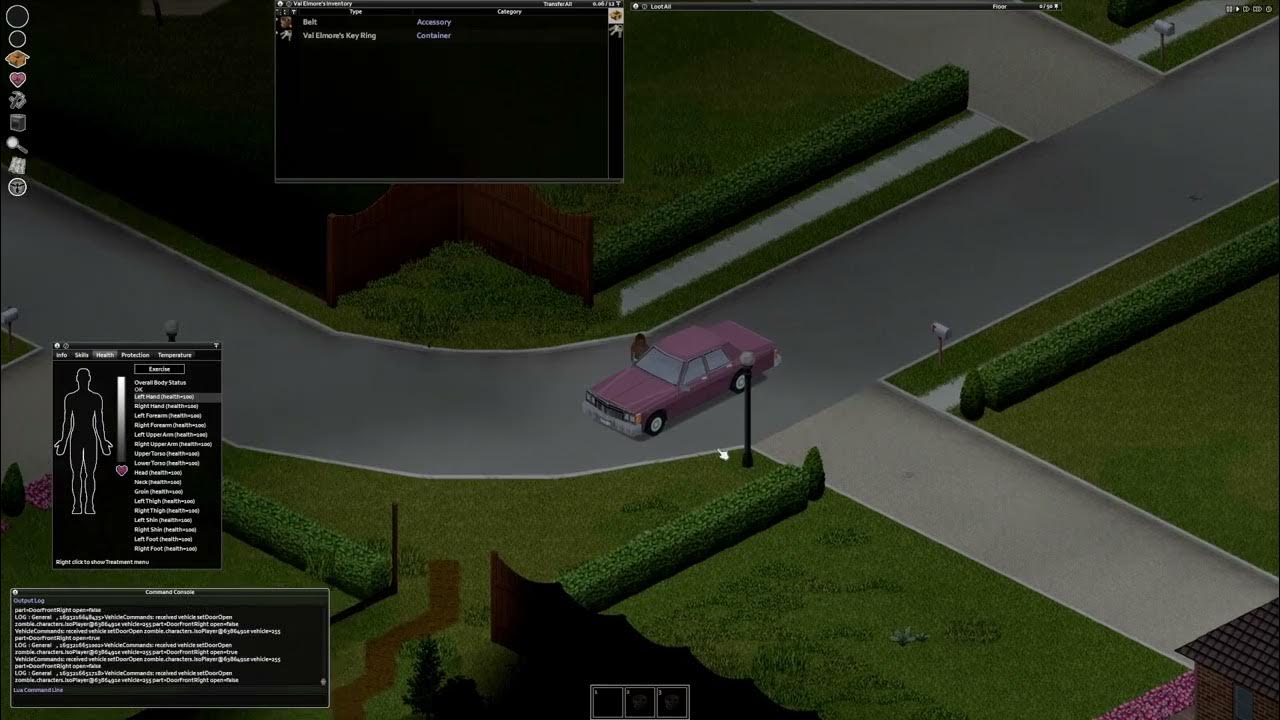Project Zomboid Easy Vehicle Entry Demo YouTube