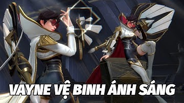 Skin Vayne Vệ Binh Ánh Sáng Tốc Chiến - Bán Skin Tốc Chiến Giá Rẻ ( Sentinel Vayne Wild Rift )