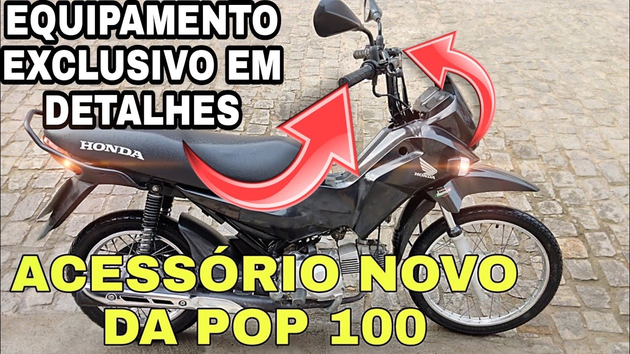 Pop 100: história, detalhes, motor, consumo, cores - Peça Mentor