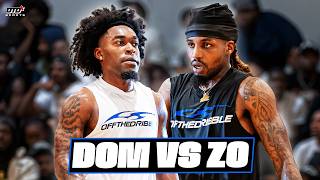 The Greatest SMALL GUARD Game In OTD History...LeftHand Dom vs Zo