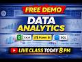 🔴 LIVE Free Demo Class | Data Analytics Full Course (Excel + Power BI)#IPTExcelSchool