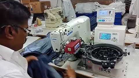 Button Feeder BKS BK-17 preferred by production people marketed by SAKHO