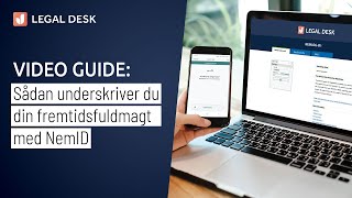 Sadan Underskriver Du Din Fremtidsfuldmagt Med Nemid