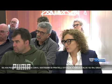 SILVIA PASINATO SI PRESENTA CON IL SOSTEGNO DI FRATELLI D'ITALIA E FORZA ITALIA | 12/04/2024