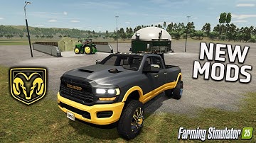 MODS AT RAMMING SPEED?! NEW MODS/UPDATES?! (REVIEW/GUIDE) FARMING SIMULATOR 25