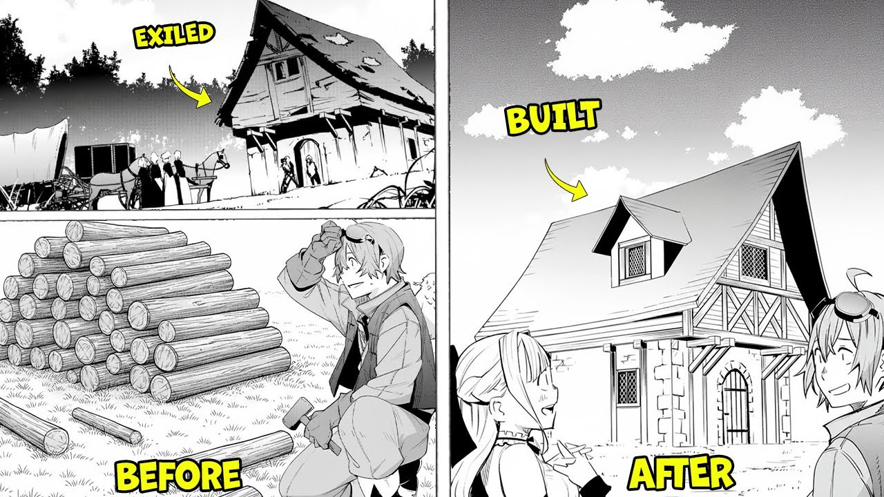 REINCARNATED CRAFTSMAN HID MAGIC, WAS EXILED — USING CHEAT, ENJOYS LIFE, BUILT EMPIRE | MANGA RECAP