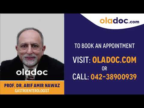 Book Appointment with Prof  Dr. Arif Amir Nawaz Best Gastroenterologist in Lahore thumbnail image