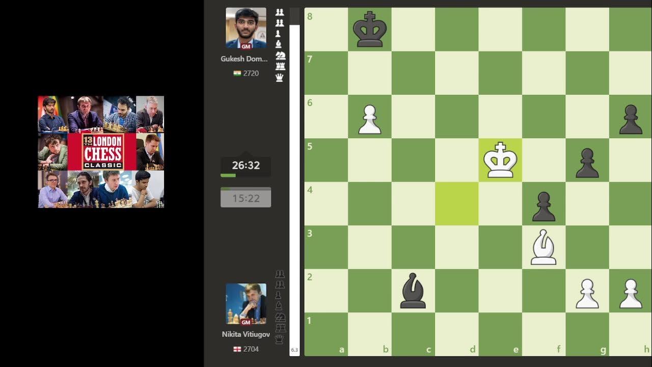 London Chess Classic Round 2 Let