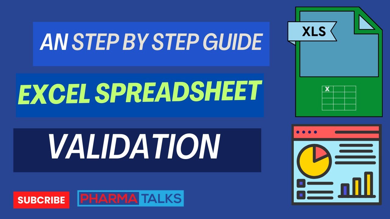 Guide to Excel Spreadsheet Validation - YouTube