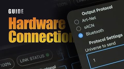 Blackout Hardware Connection Guide