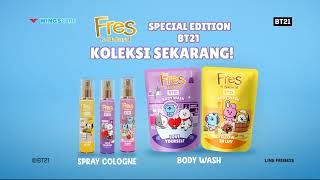 Iklan Radio Fres \u0026 Natural Special BT21 Spray Cologne \u0026 Body Wash