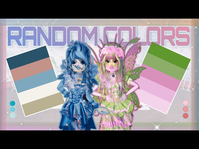 USING A RANDOM COLOR GENERATOR IN DRESS TO IMPRESS!! - YouTube USING A RANDOM COLOR GENERATOR IN DRESS TO IMPRESS!! - YouTube