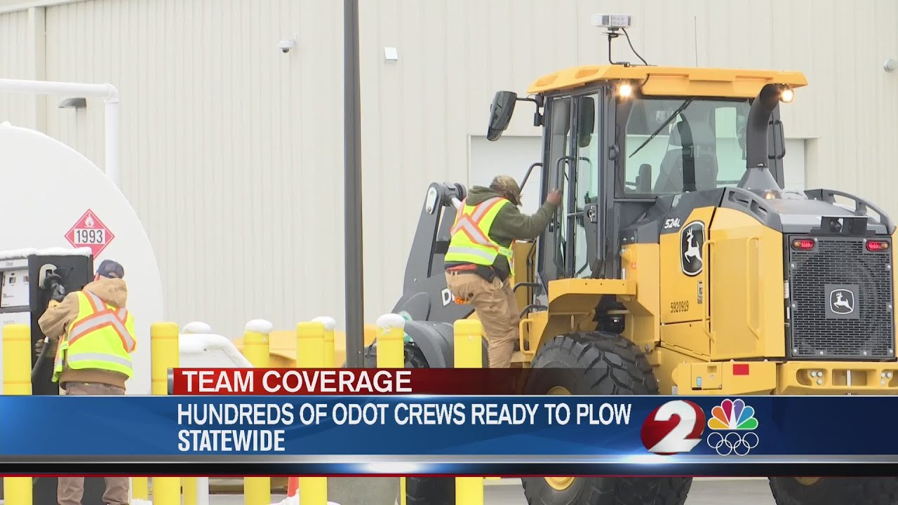 ODOT crews return to the roads - YouTube