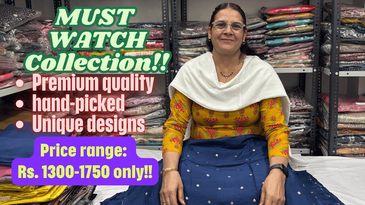 Watch till the end! Unique designs in 6 varieties😍 | Prices below 1750 | Book Now at 9217070890