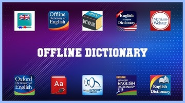 Popular 10 Offline Dictionary Android Apps