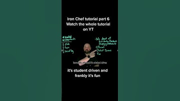 Iron chef part 6 #eduprotocols #mrcarrontheweb #eglass