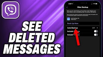 How To See Deleted Messages on Viber