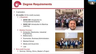 Koç University Professional Master Programs Open Day MSc Data Science and MSc Cybersecurity Session