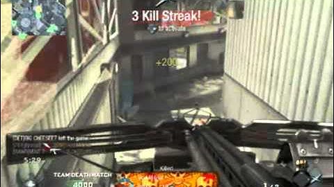 Black Ops - Crossbow 3-feed and a lucky final killcam