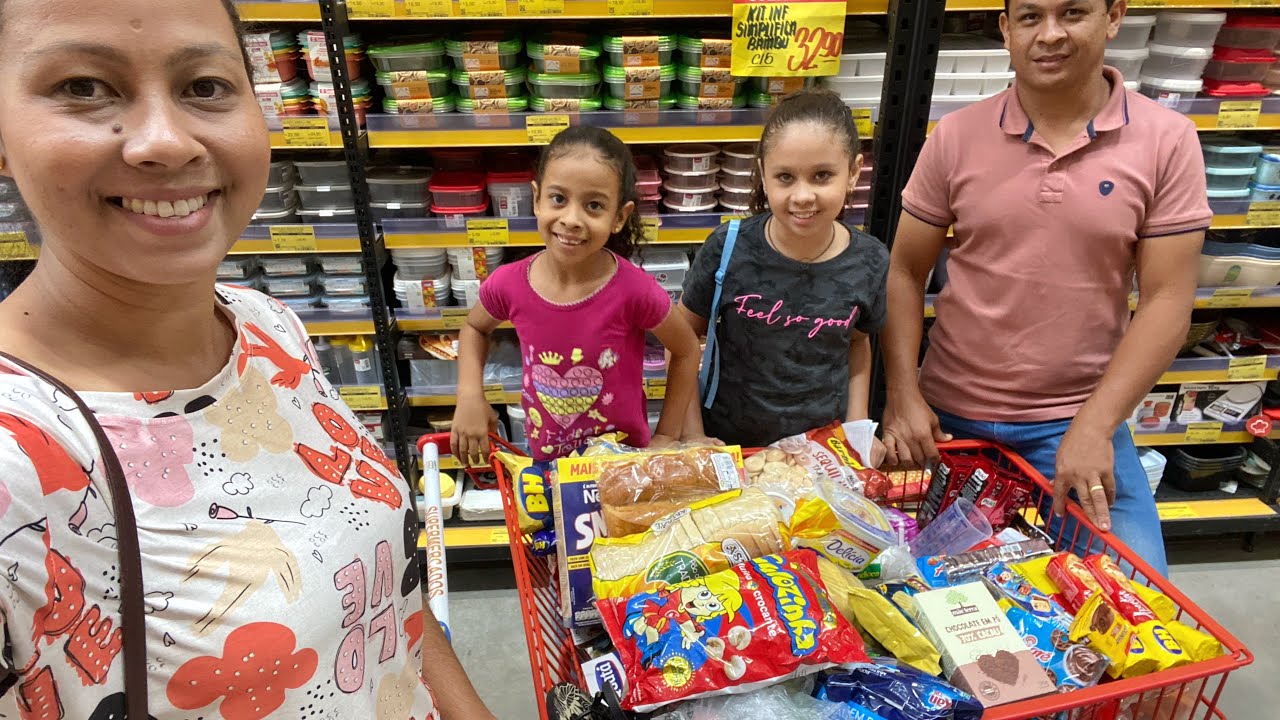 OBRIGADO MEU DEUS🙏🏼VLOG NO SUPERMERCADO!Compras do mês🛒