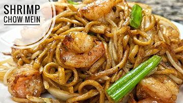 Shrimp Chow Mein | Flavorful And Easy Shrimp Lo Mein Recipe