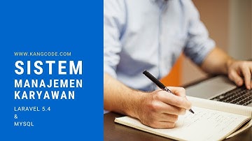 Source Code Sistem Manajemen Karyawan Laravel 5.4 & MySQL