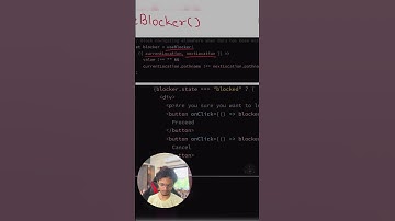 useBlocker() hook 🪝 in React Router #reactrouter #useblocker #omlondhe