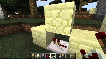 Minecraft: Tutorial - Very Compact Piston Wiring