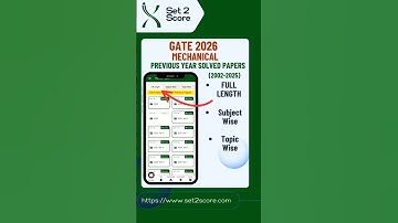 GATE  Mechanical engineering ME Previous Year Solved Papers (2002-2025)#gate2026 #pyqs#mechanical