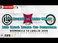 FC Lugano vs Inter Milan  2019-20 Casinò Lugano Cup Pre ...