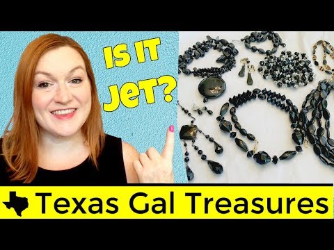 Is it Jet, Onyx, Obsidian, French Jet or Plastic? Tell the Difference - Black Stones in Jewelry