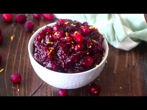 The BEST Cranberry Sauce!