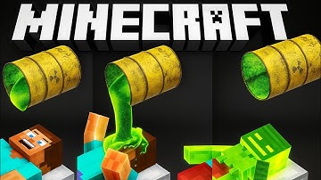 The Most Deadly Minecraft Simulations 🔥 3D Physics Showcase #lava #asmr #clothsimulation