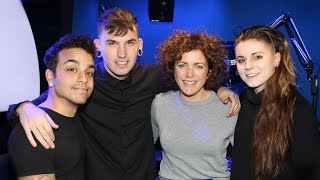 PVRIS Interview at BBC Radio 1 Party Playlist with Annie Mac