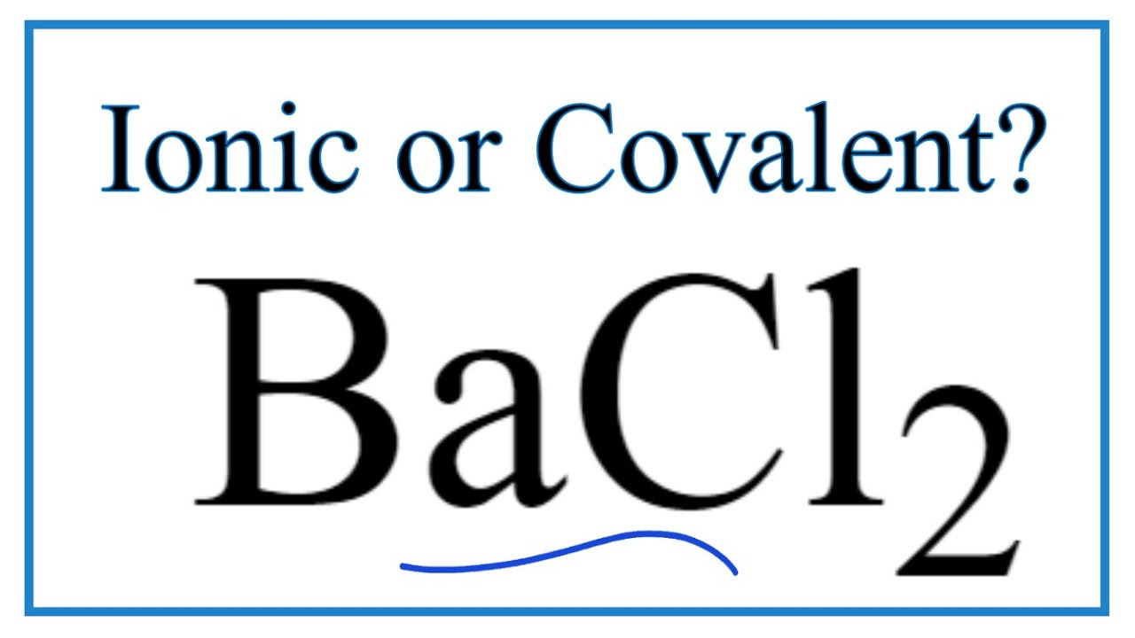 Barium Chloride Lewis Dot Structure