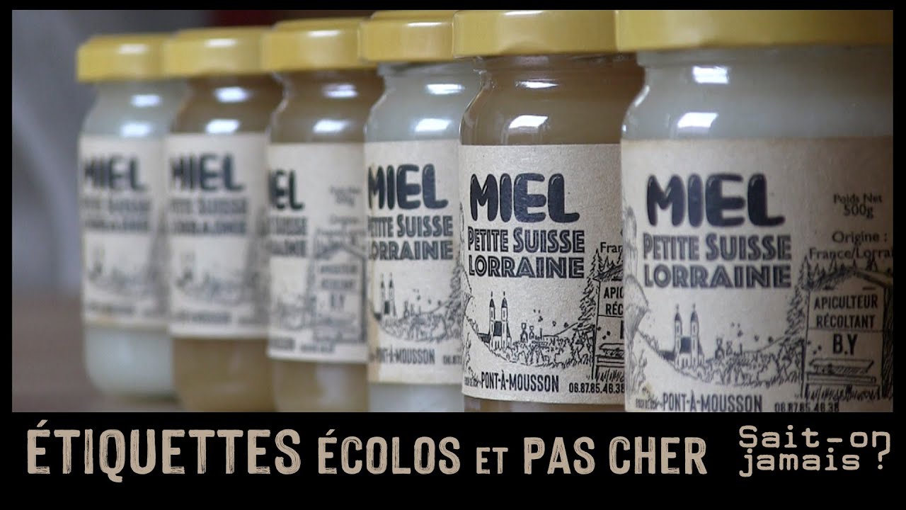 Étiquettes écolos et pas cher
