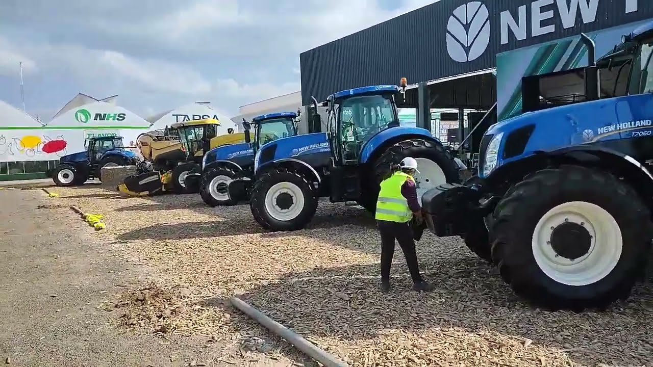 DESDE EXPO AGROALIMENTARIA 24 GRANDES OFERTAS Y LANZAMIENTOS NUEVOS MODELOS DE TRACTORES NEW HOLLAND