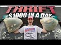 HOW TO MAKE $1000 IN A DAY... THRIFTING!!