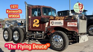 ‘The Flying Deuce’ W900A Kenworth Race Truck Tour by Miss Flatbed Red 2,661 views 2 weeks ago 7 minutes, 25 seconds