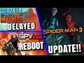 Spider-Man 3 Update, Spy Kids Reboot, Godzilla Vs Kong Delayed & MORE!!