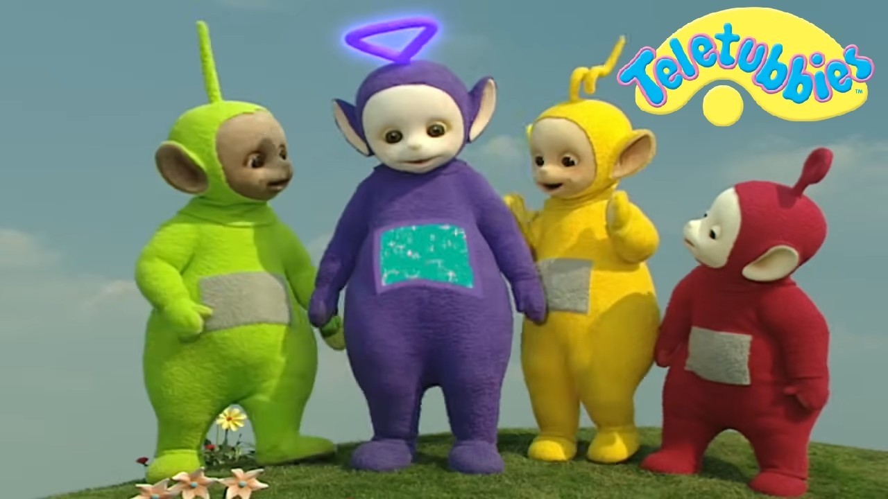 Teletubbies S01E01 Ned's Bicycle | Tinky Winky, Dipsy, Laa-Laa, and Po | TV Series Episode Review